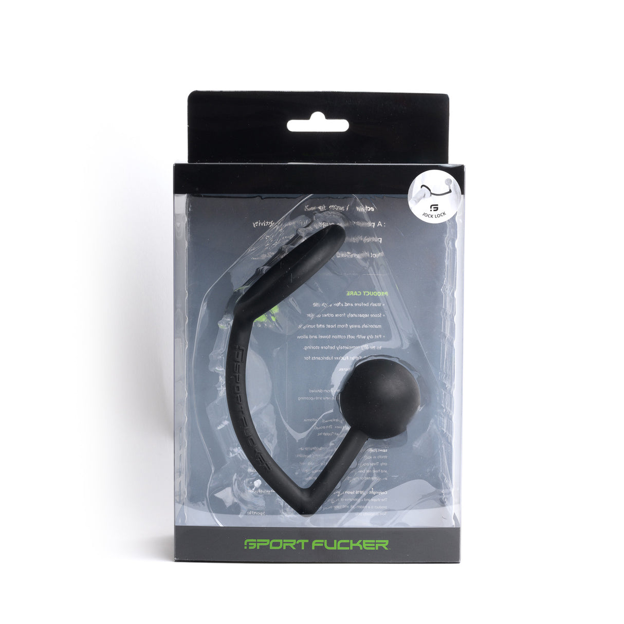 Jock Lock Cock Ring and Plug | Sport Fucker