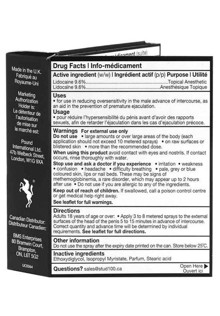 Stud 100 Male Desentisizer