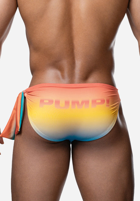 Sunset Knotty Swim Brief | Pump! Underwear