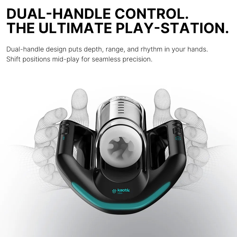 The Jetpack Double-Handed Thrusting Stroker | Skavom