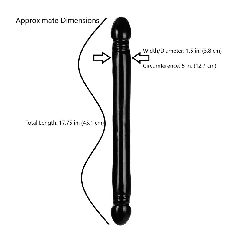 The Classic Double Header Dong 18in | Doc Johnson