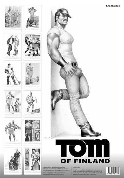 Tom of Finland 2026 Calendar | Salzgeber