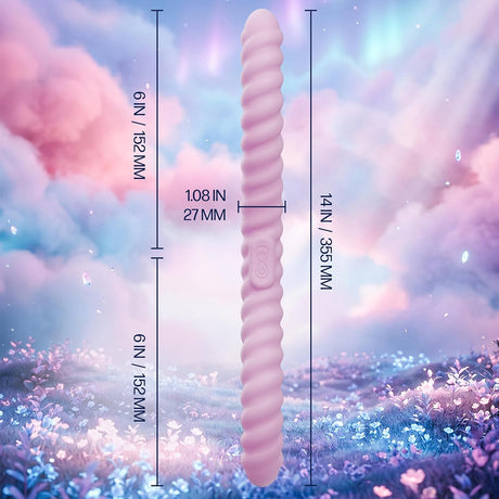 COR Double-ended Unicorn Horn Vibrating Dildo | Tentra