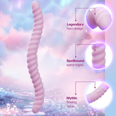 COR Double-ended Unicorn Horn Vibrating Dildo | Tentra