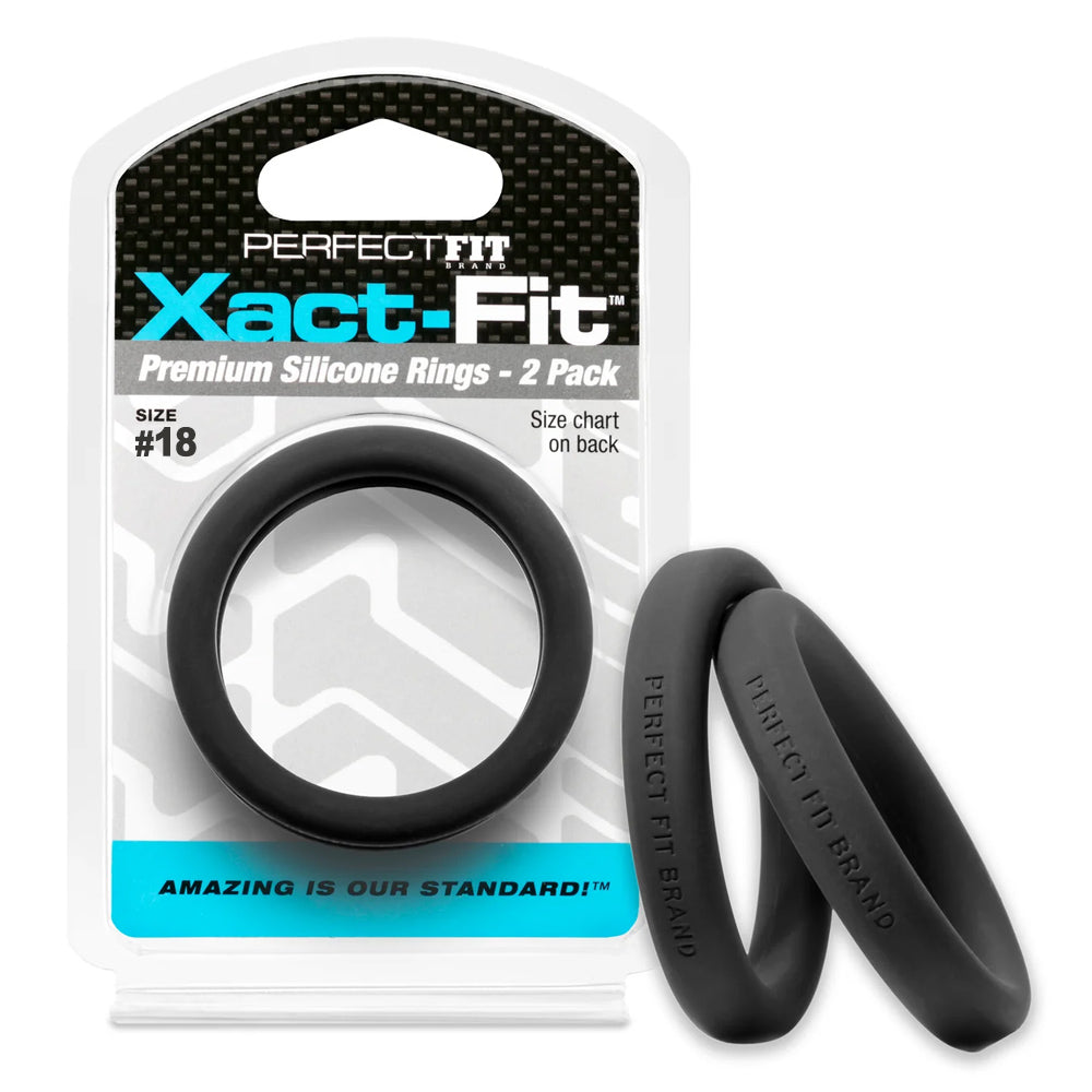 Xact Fit Silicone Rings #18 | Perfect Fit