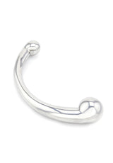 Stainless Steel Curved Head Dildo | XBLISS
