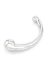 Stainless Steel Curved Head Dildo | XBLISS